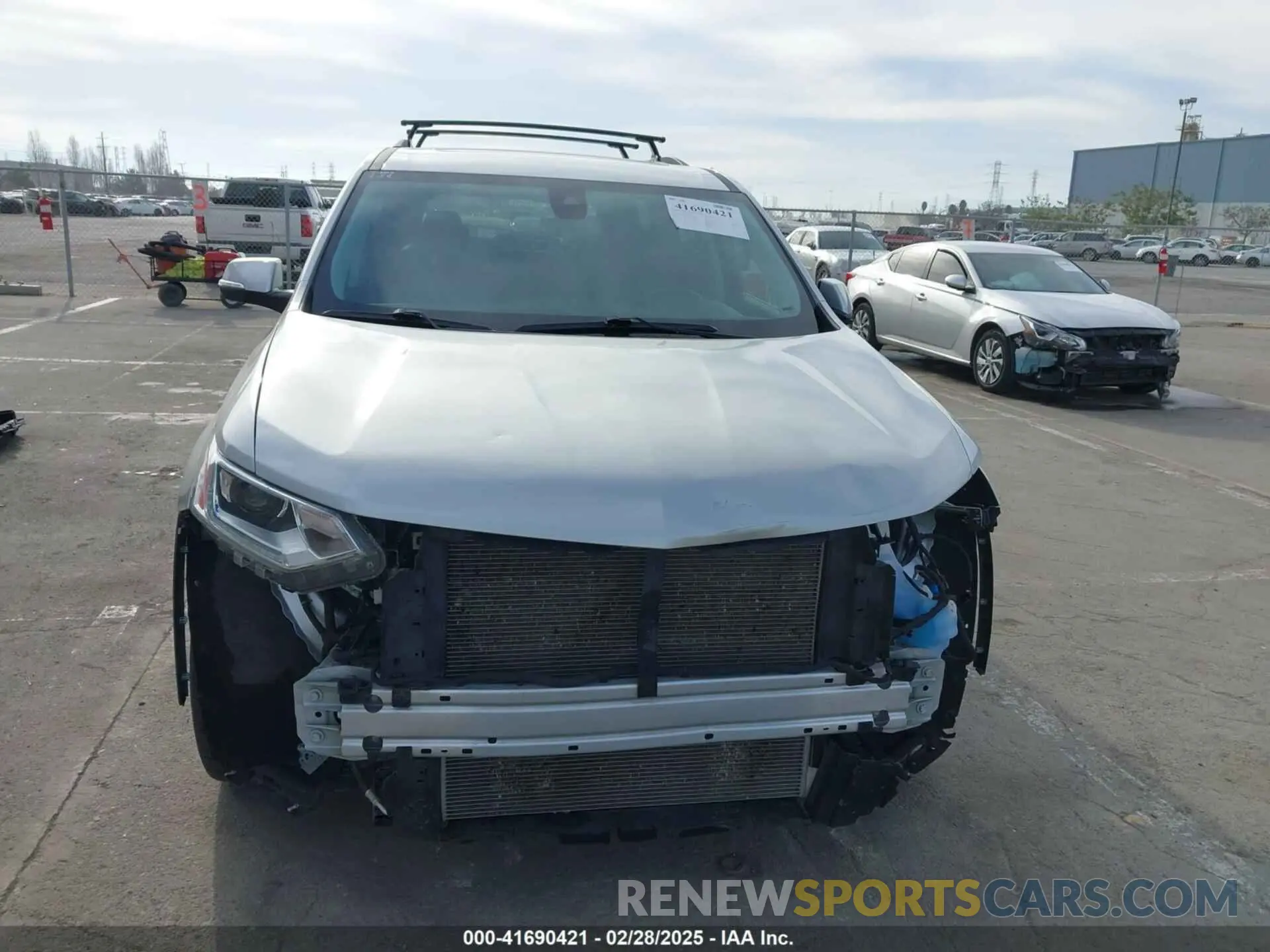 13 fotografías del automóvil dañado 1GNEVJKW1MJ183186 CHEVROLET TRAVERSE 2021
