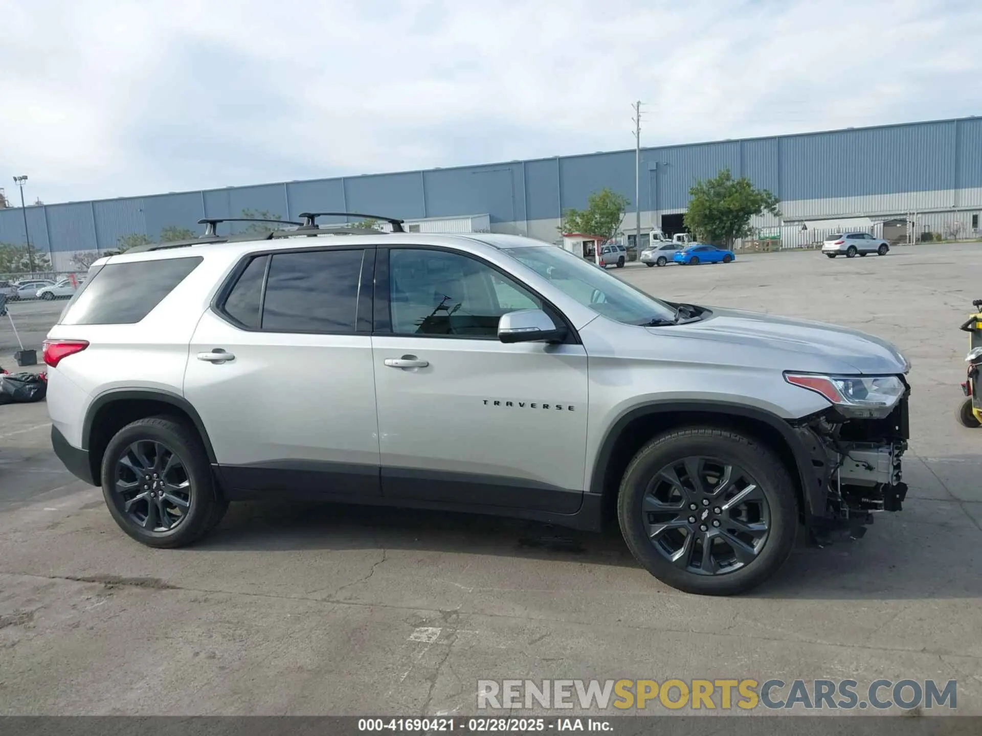 14 fotografías del automóvil dañado 1GNEVJKW1MJ183186 CHEVROLET TRAVERSE 2021