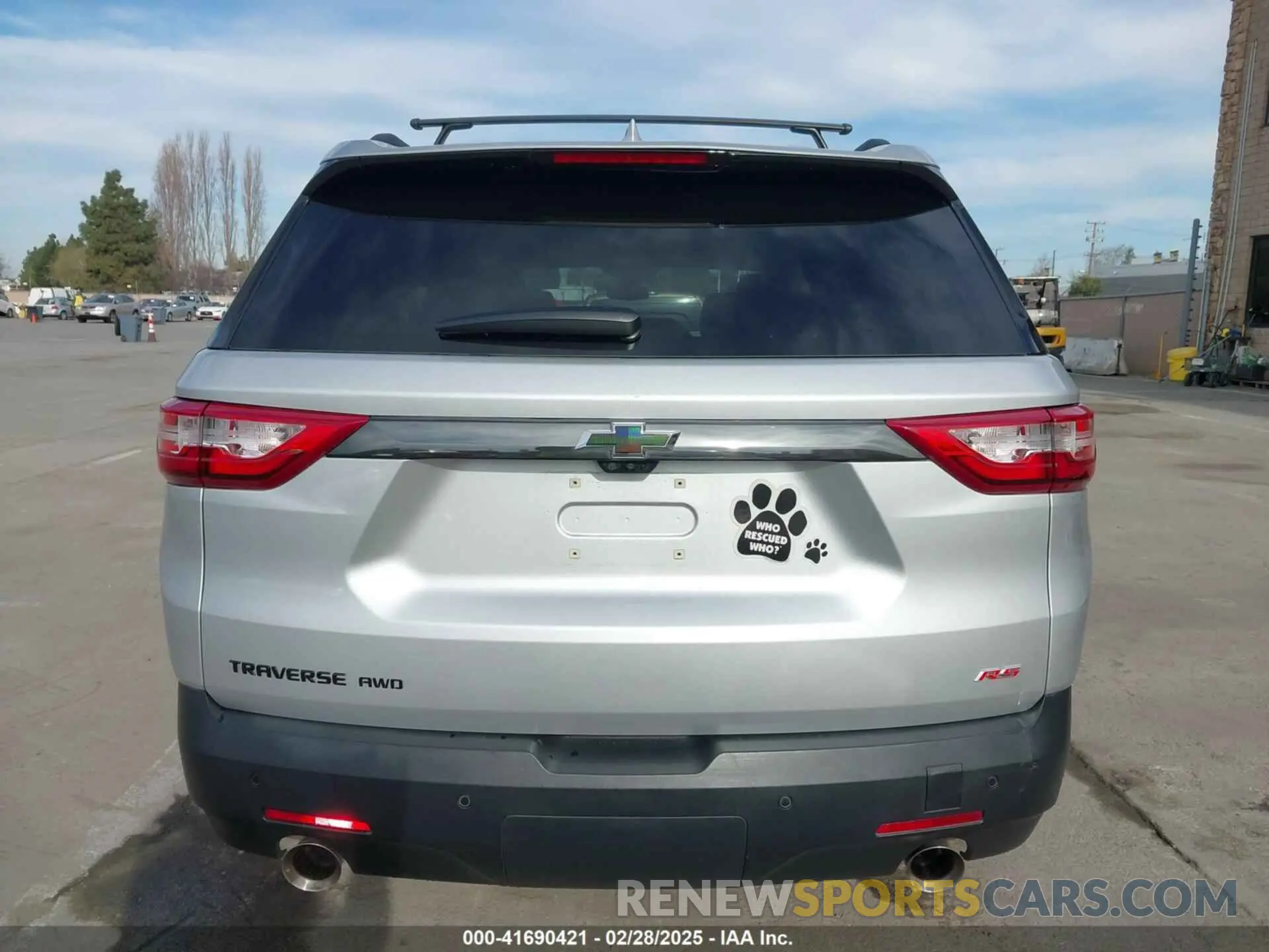 17 fotografías del automóvil dañado 1GNEVJKW1MJ183186 CHEVROLET TRAVERSE 2021