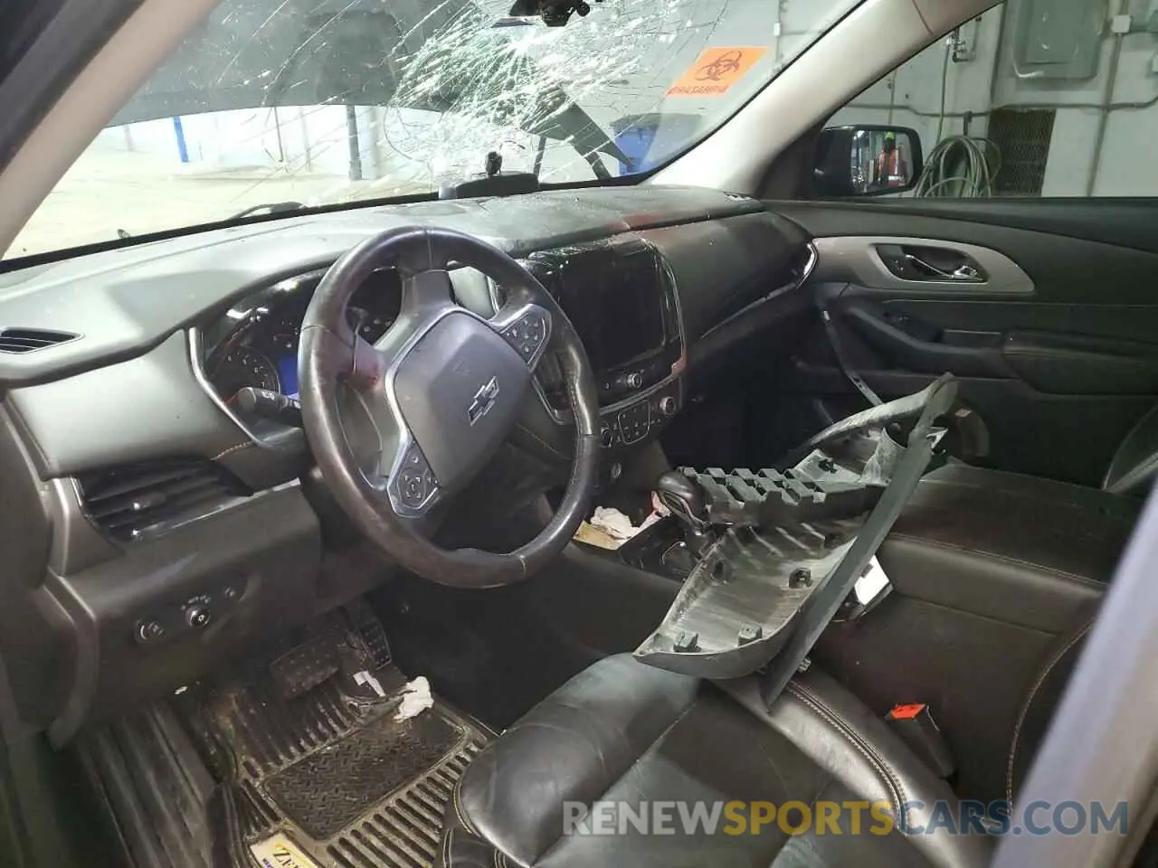 8 fotografías del automóvil dañado 1GNEVJKW2MJ113020 CHEVROLET TRAVERSE 2021