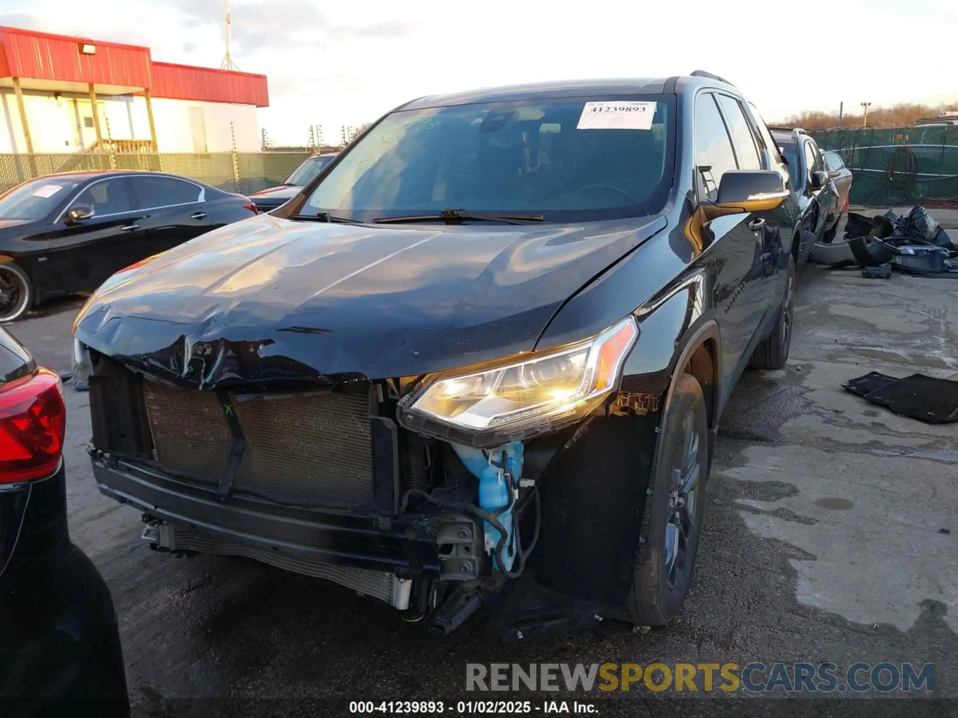 13 fotografías del automóvil dañado 1GNEVJKW2MJ115124 CHEVROLET TRAVERSE 2021