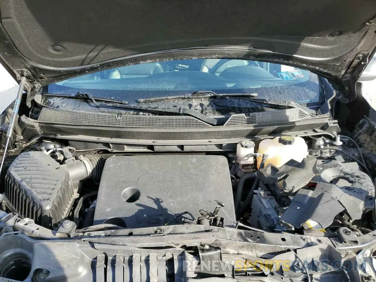 12 fotografías del automóvil dañado 1GNEVJKW2MJ218088 CHEVROLET TRAVERSE 2021