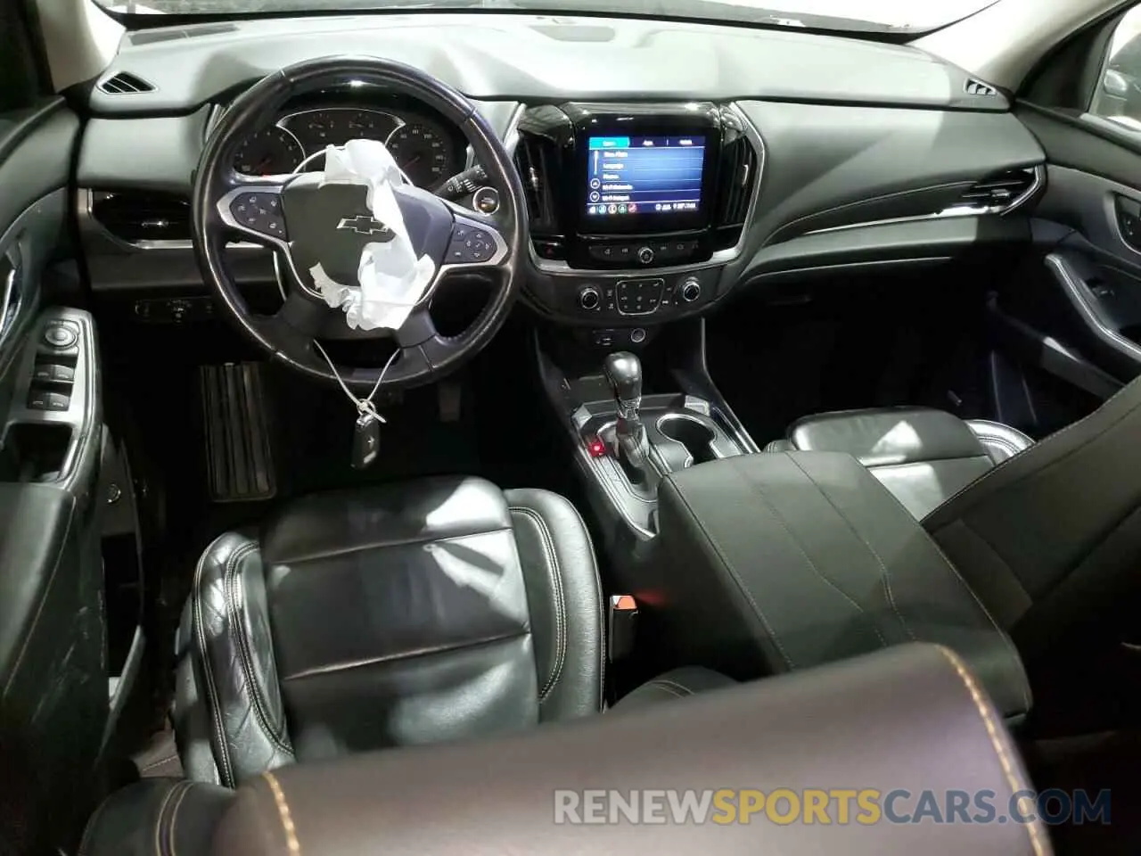 8 fotografías del automóvil dañado 1GNEVJKW2MJ218088 CHEVROLET TRAVERSE 2021