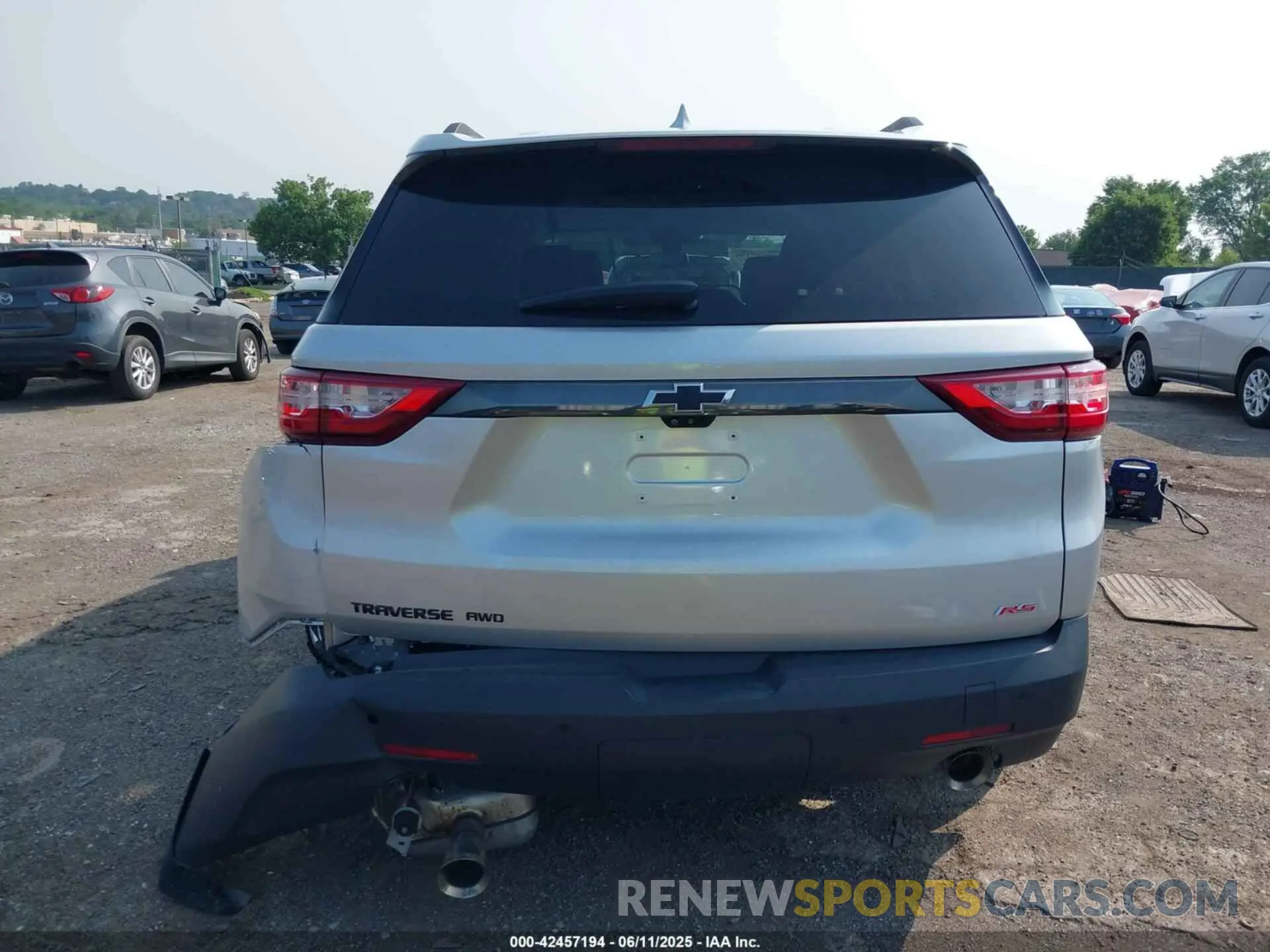 15 fotografías del automóvil dañado 1GNEVJKW2MJ239524 CHEVROLET TRAVERSE 2021