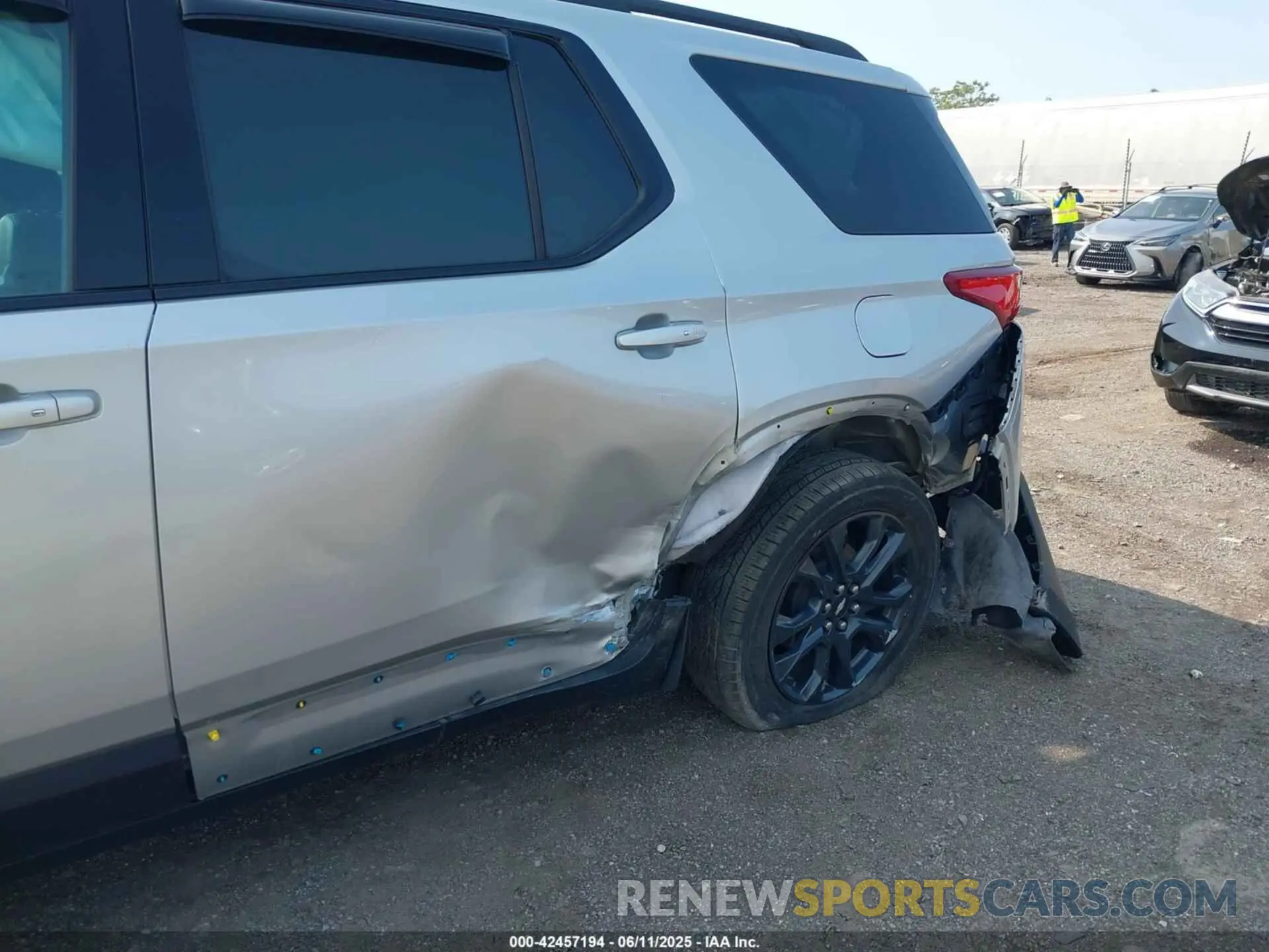 6 fotografías del automóvil dañado 1GNEVJKW2MJ239524 CHEVROLET TRAVERSE 2021