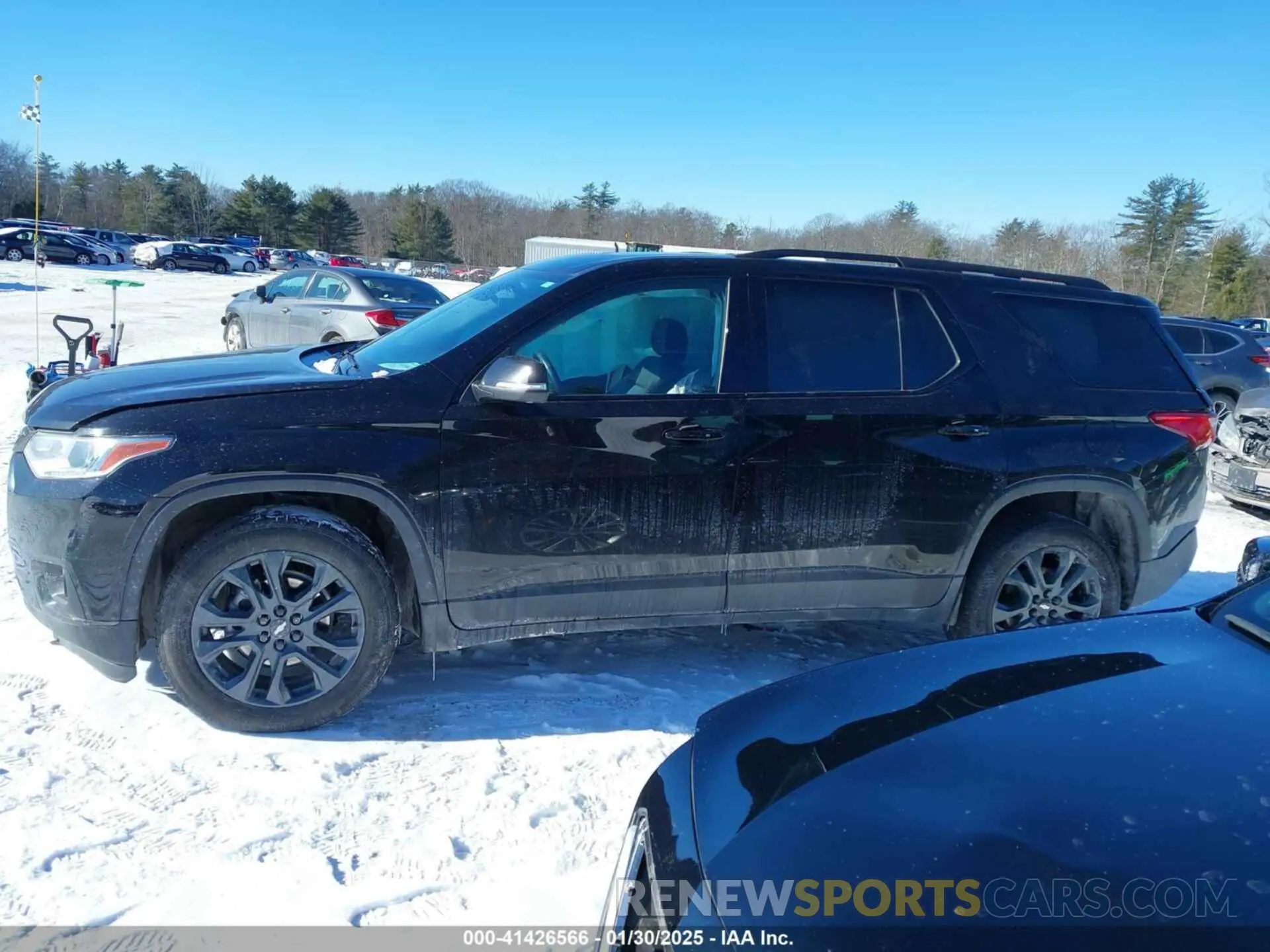 14 fotografías del automóvil dañado 1GNEVJKW2MJ253522 CHEVROLET TRAVERSE 2021