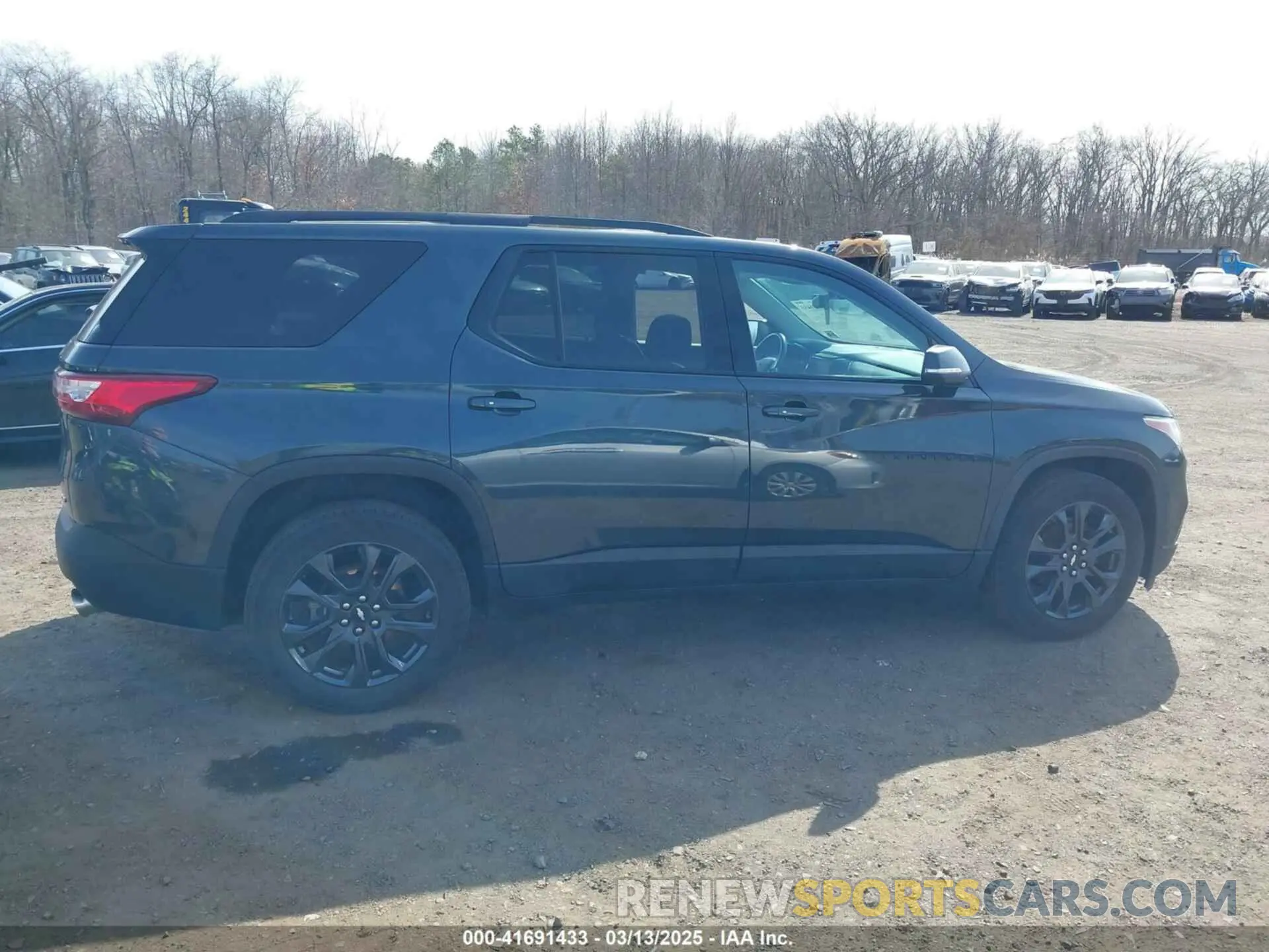 13 fotografías del automóvil dañado 1GNEVJKW4MJ141708 CHEVROLET TRAVERSE 2021