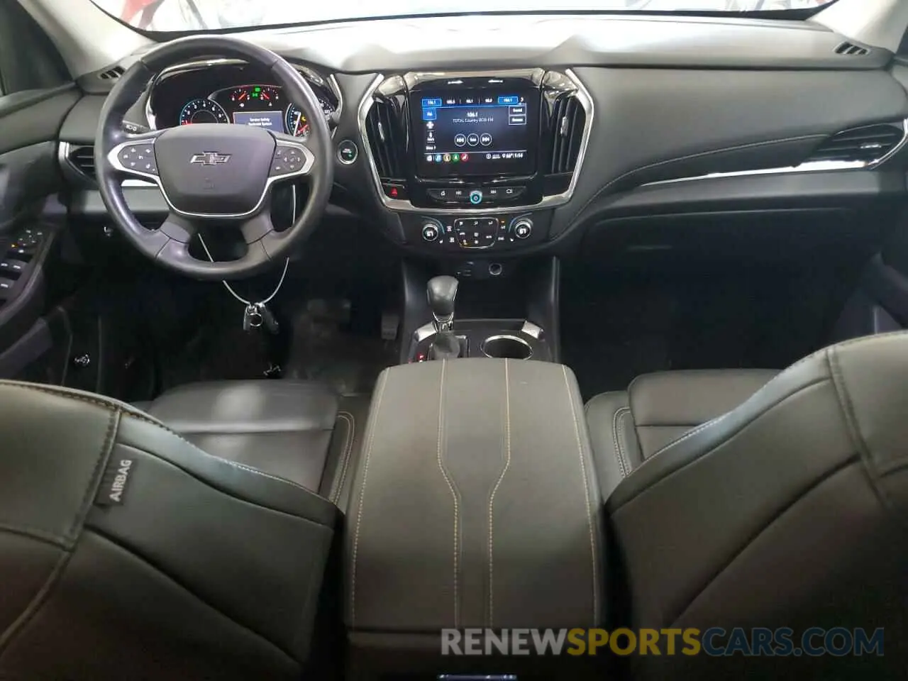 8 fotografías del automóvil dañado 1GNEVJKW7MJ198291 CHEVROLET TRAVERSE 2021