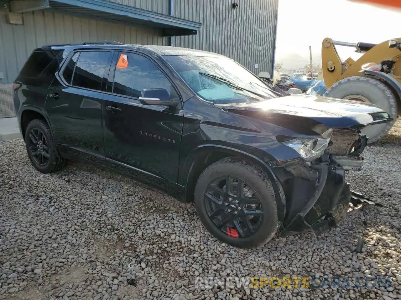 4 fotografías del automóvil dañado 1GNEVKKW5MJ242343 CHEVROLET TRAVERSE 2021