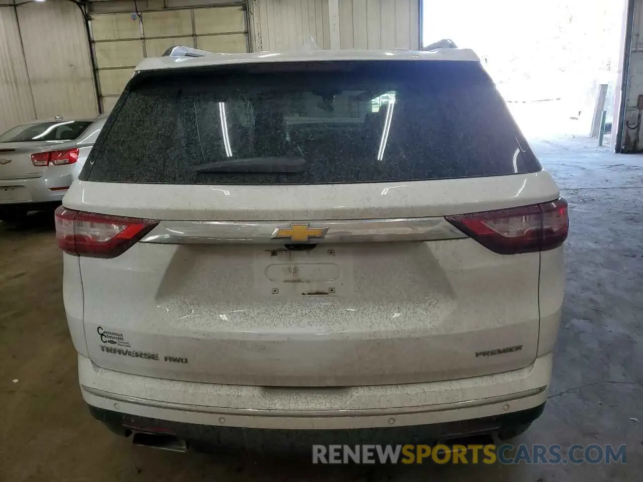6 fotografías del automóvil dañado 1GNEVKKW7MJ250041 CHEVROLET TRAVERSE 2021