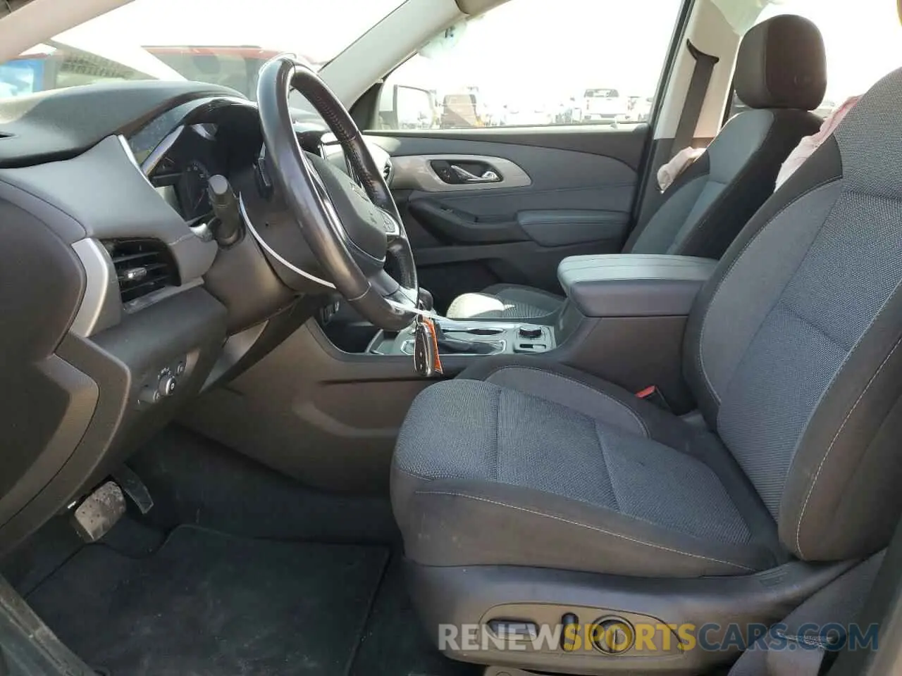 7 fotografías del automóvil dañado 1GNEVMKW7MJ145219 CHEVROLET TRAVERSE 2021