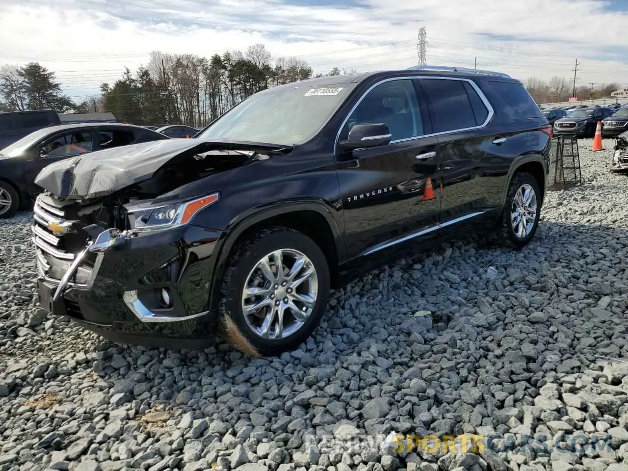 1 fotografías del automóvil dañado 1GNEVNKW5MJ176538 CHEVROLET TRAVERSE 2021