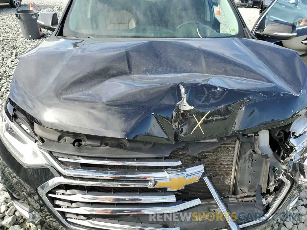 12 fotografías del automóvil dañado 1GNEVNKW5MJ176538 CHEVROLET TRAVERSE 2021