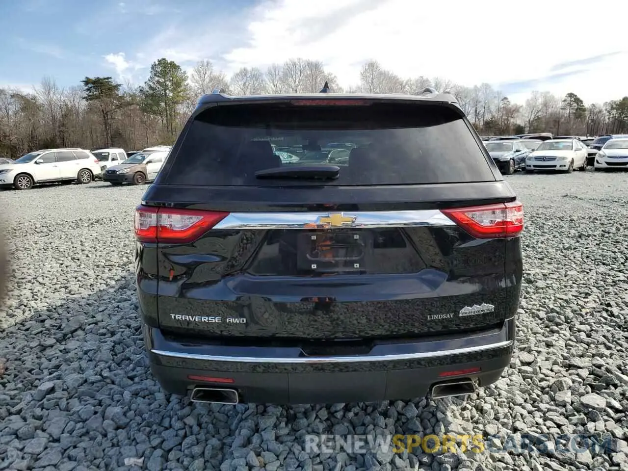 6 fotografías del automóvil dañado 1GNEVNKW5MJ176538 CHEVROLET TRAVERSE 2021