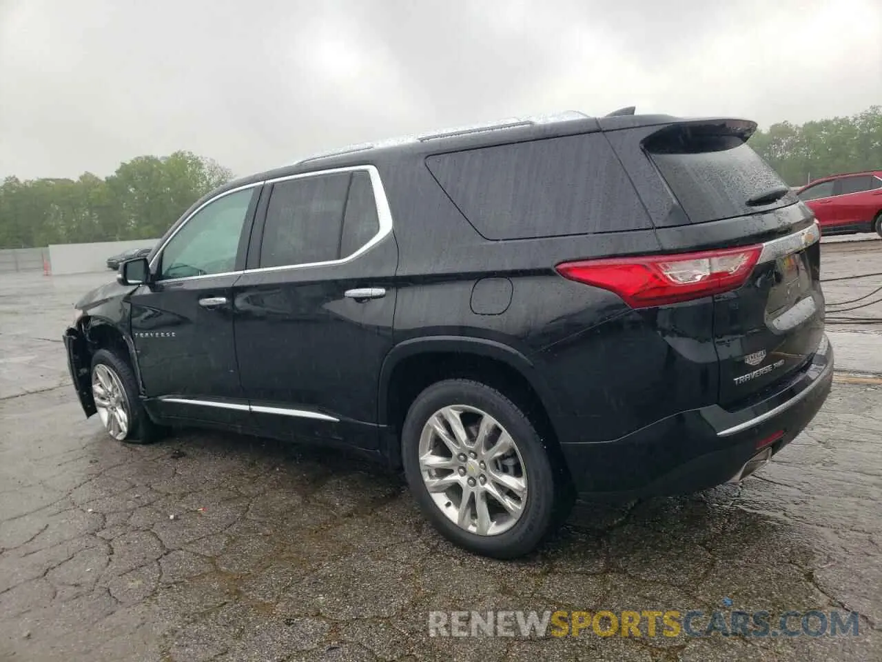 2 fotografías del automóvil dañado 1GNEVNKW5MJ266563 CHEVROLET TRAVERSE 2021
