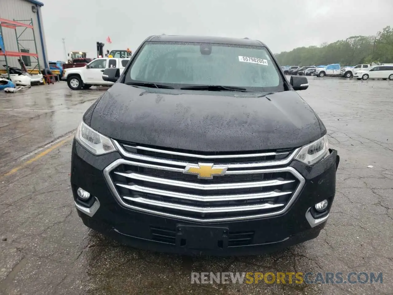 5 fotografías del automóvil dañado 1GNEVNKW5MJ266563 CHEVROLET TRAVERSE 2021