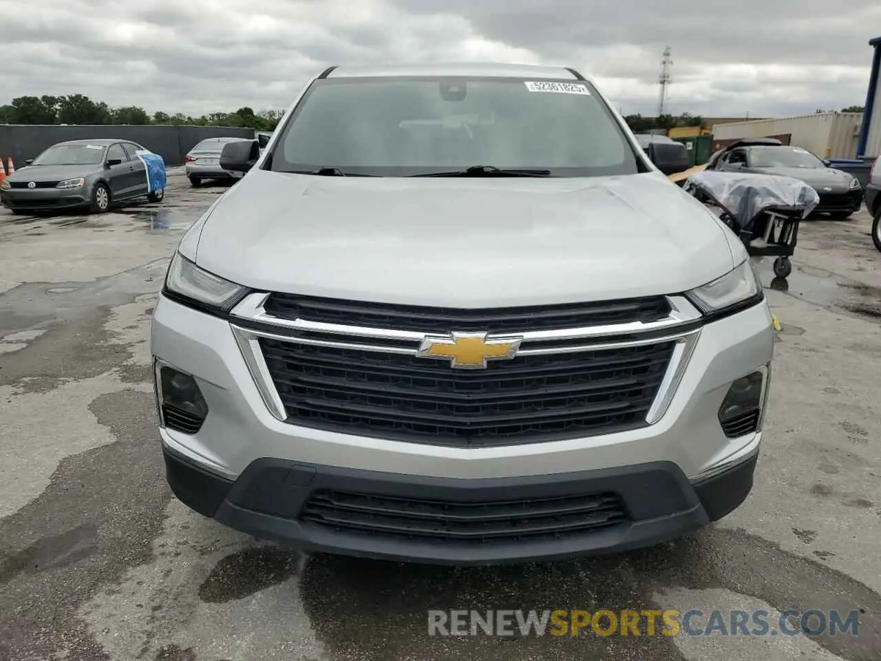 5 fotografías del automóvil dañado 1GNERFKW1NJ100987 CHEVROLET TRAVERSE 2022