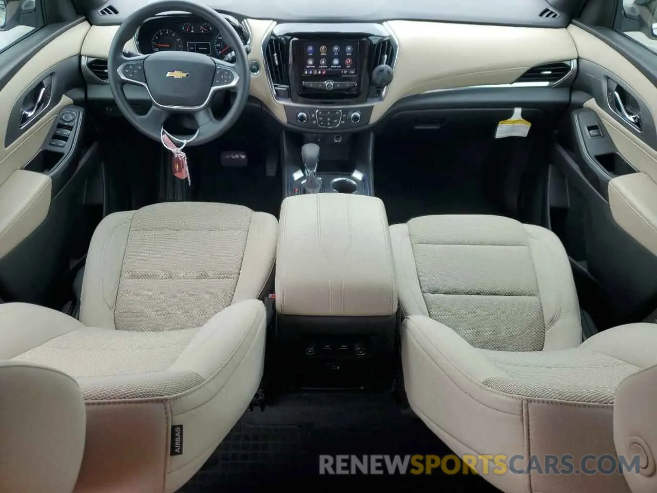 8 fotografías del automóvil dañado 1GNERFKW1NJ100987 CHEVROLET TRAVERSE 2022