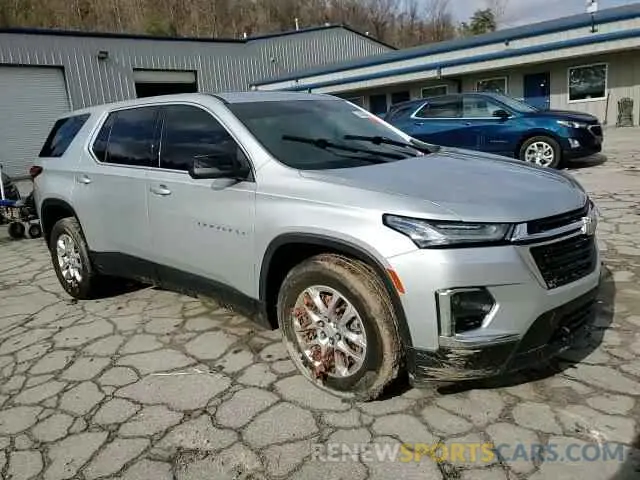 12 fotografías del automóvil dañado 1GNERFKW2NJ113070 CHEVROLET TRAVERSE 2022