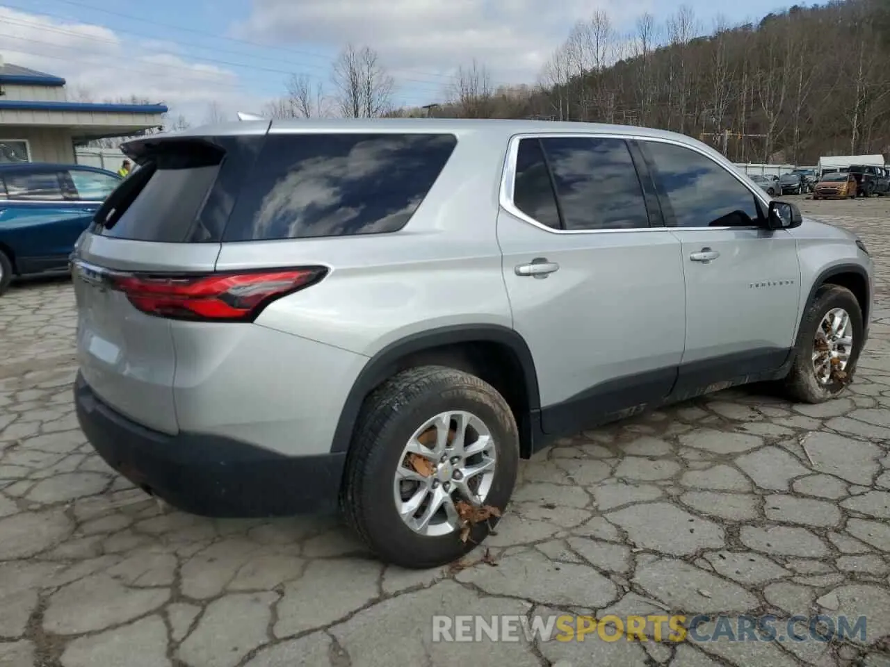 3 fotografías del automóvil dañado 1GNERFKW2NJ113070 CHEVROLET TRAVERSE 2022