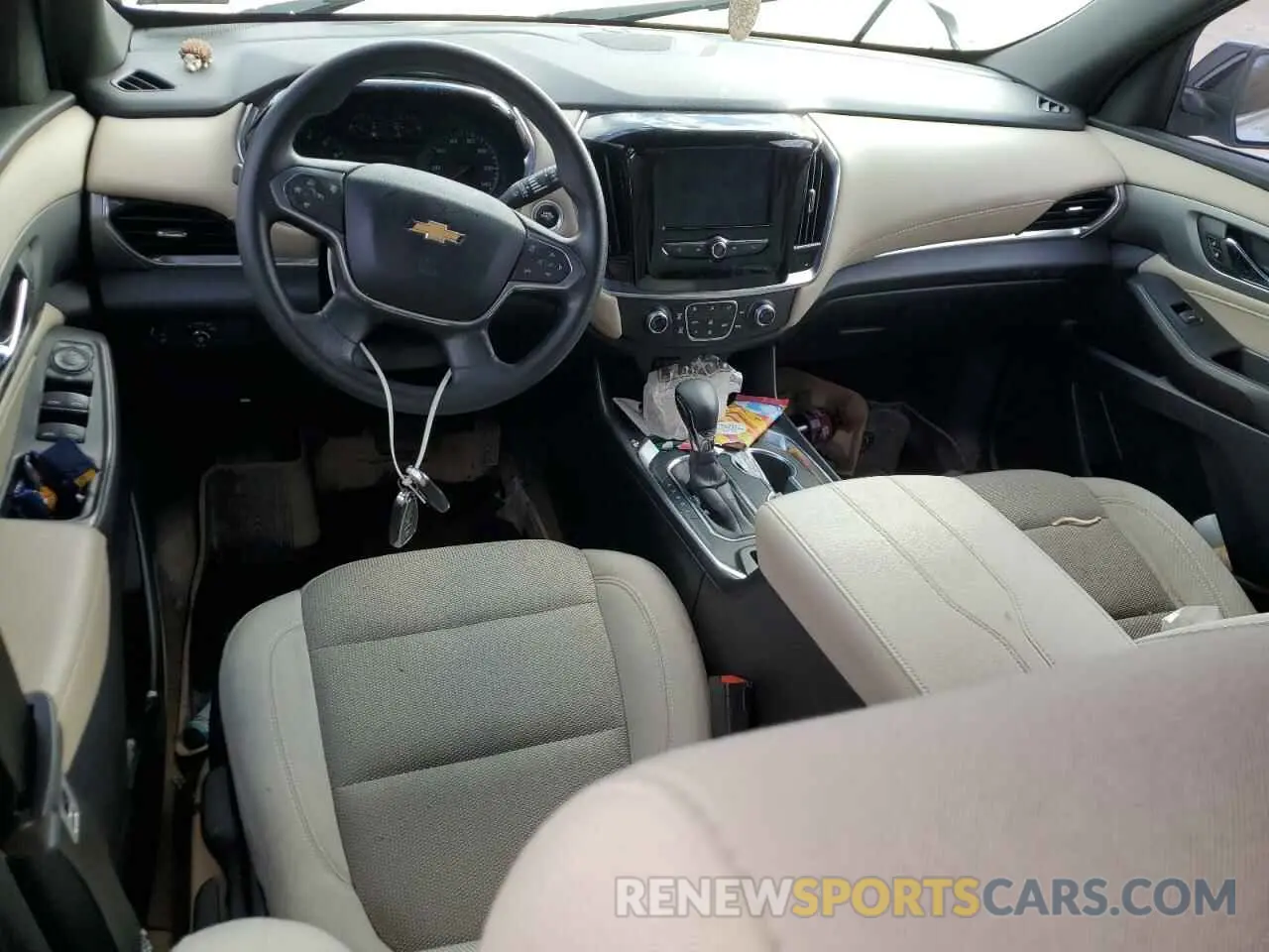 8 fotografías del automóvil dañado 1GNERFKW2NJ113070 CHEVROLET TRAVERSE 2022