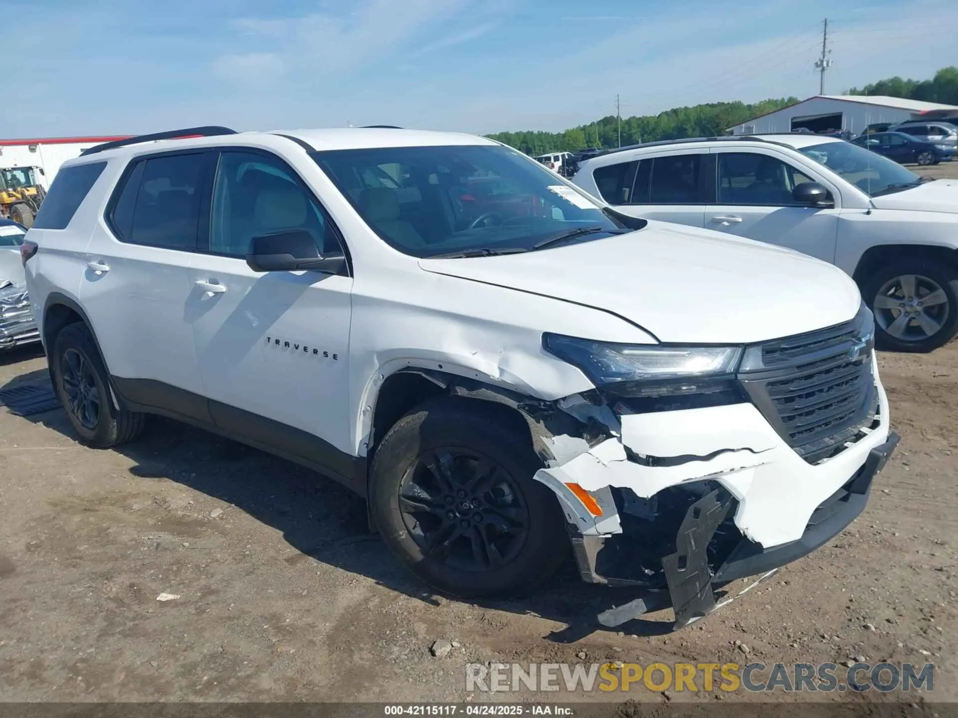 1 fotografías del automóvil dañado 1GNERFKW2NJ179022 CHEVROLET TRAVERSE 2022
