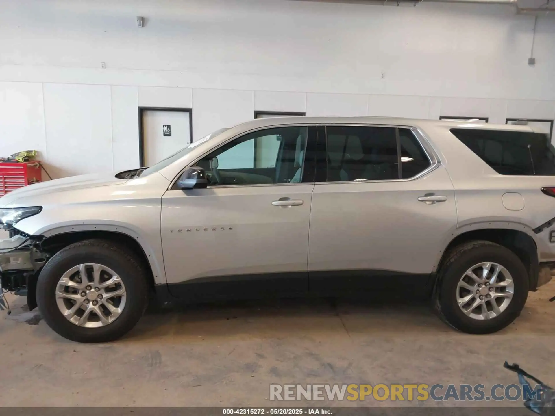 14 fotografías del automóvil dañado 1GNERFKW3NJ114938 CHEVROLET TRAVERSE 2022