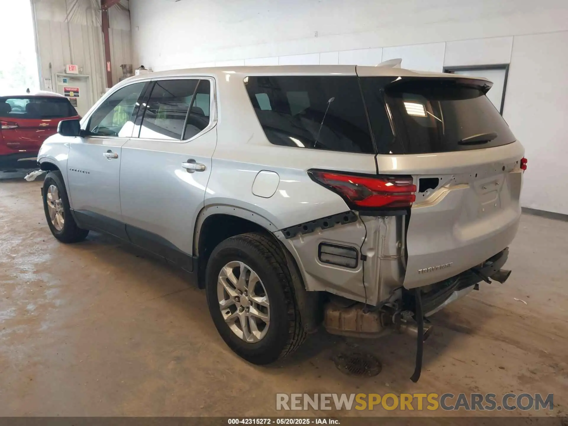 3 fotografías del automóvil dañado 1GNERFKW3NJ114938 CHEVROLET TRAVERSE 2022
