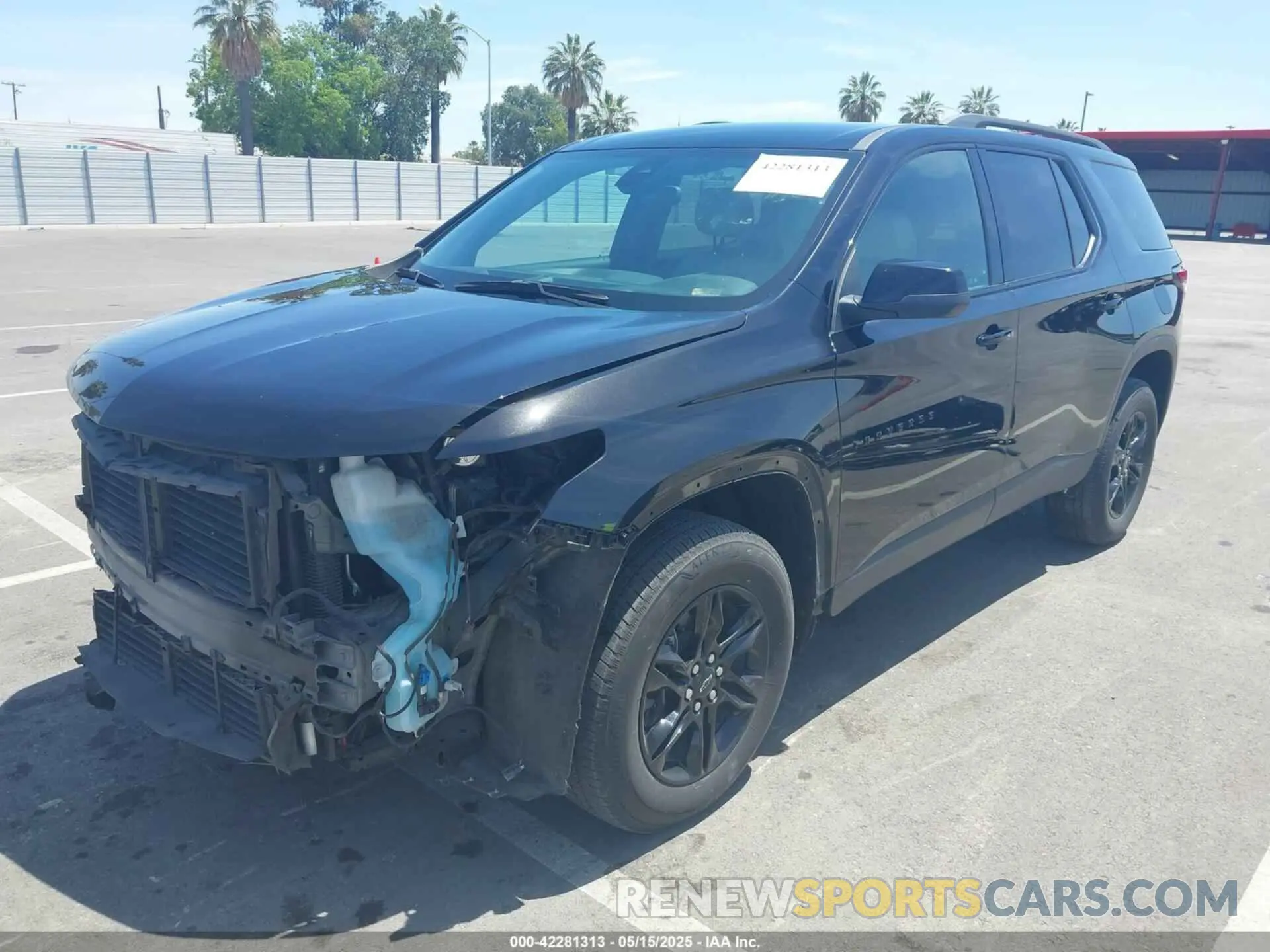 2 fotografías del automóvil dañado 1GNERFKW3NJ183869 CHEVROLET TRAVERSE 2022