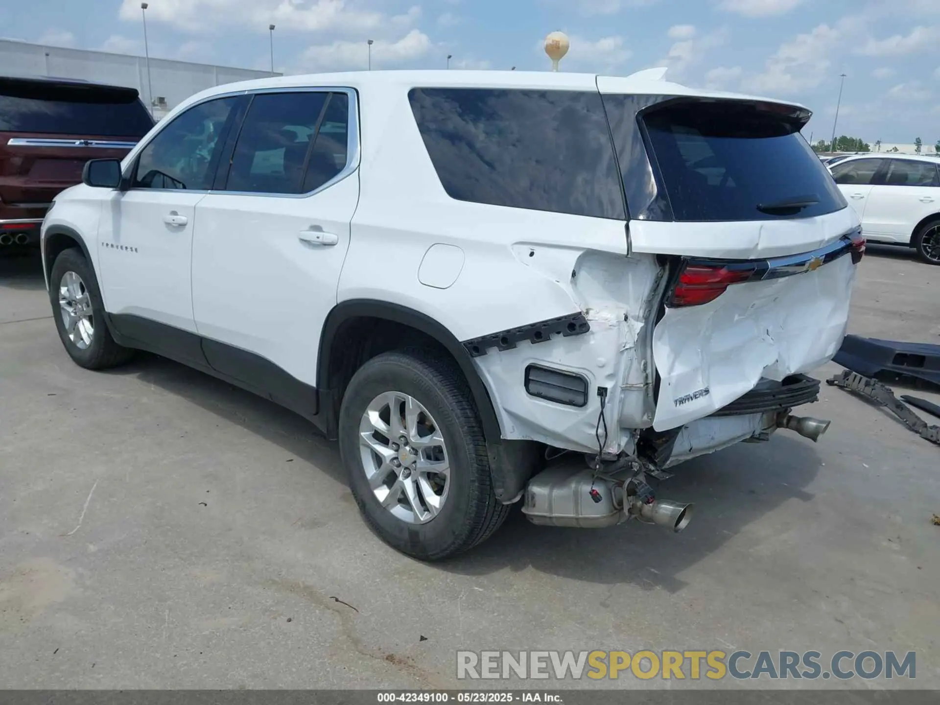 3 fotografías del automóvil dañado 1GNERFKW6NJ145164 CHEVROLET TRAVERSE 2022