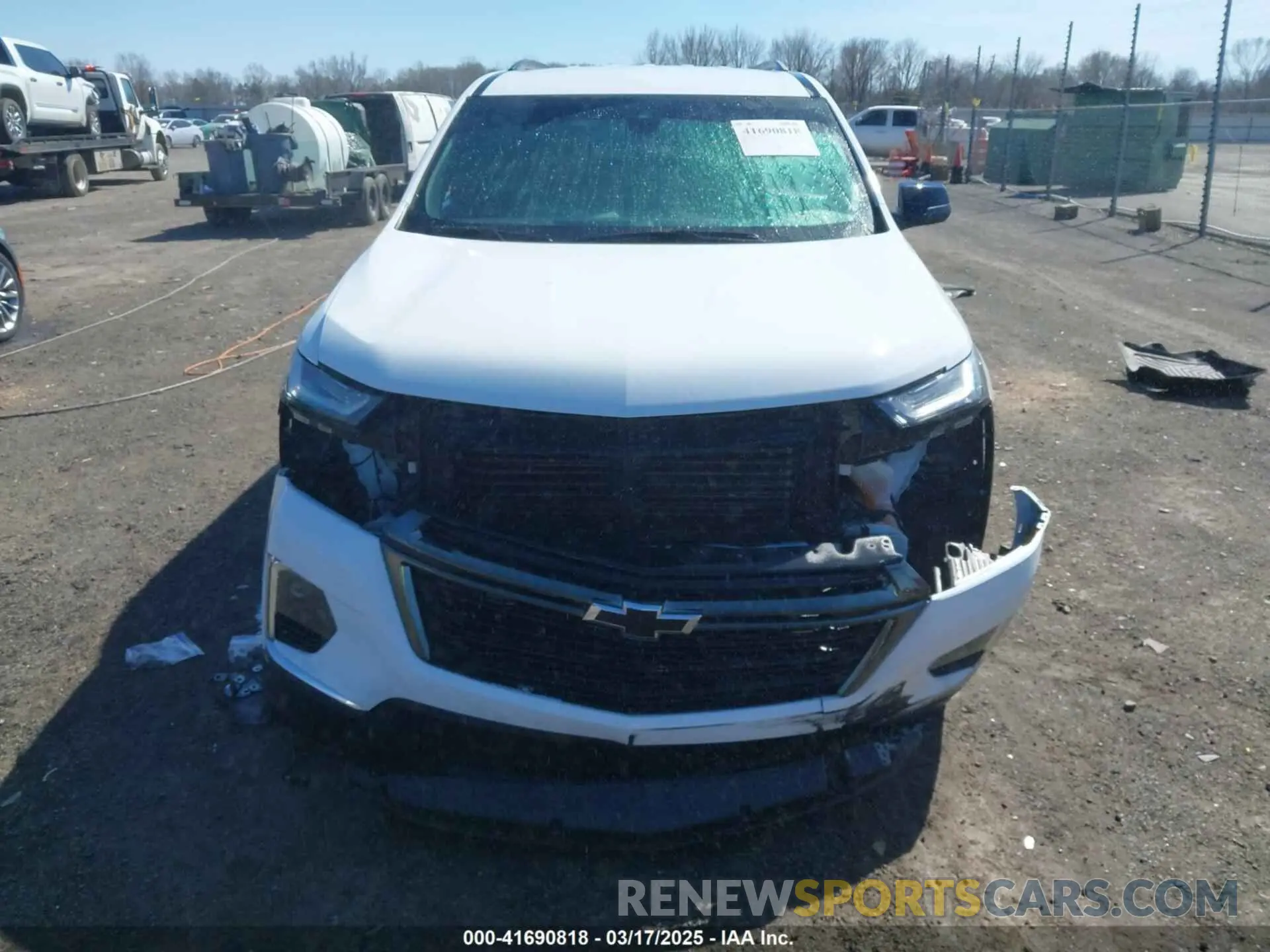 12 fotografías del automóvil dañado 1GNERFKW7NJ115171 CHEVROLET TRAVERSE 2022