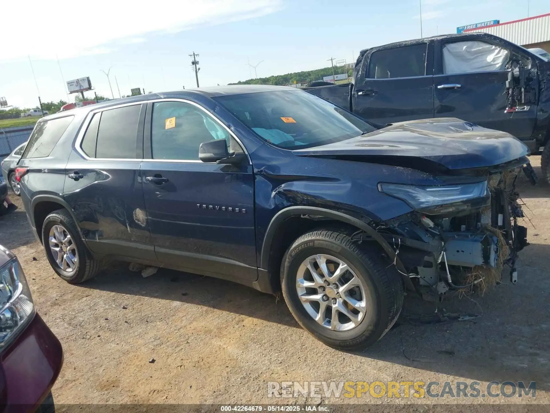 12 fotografías del automóvil dañado 1GNERFKW7NJ134688 CHEVROLET TRAVERSE 2022