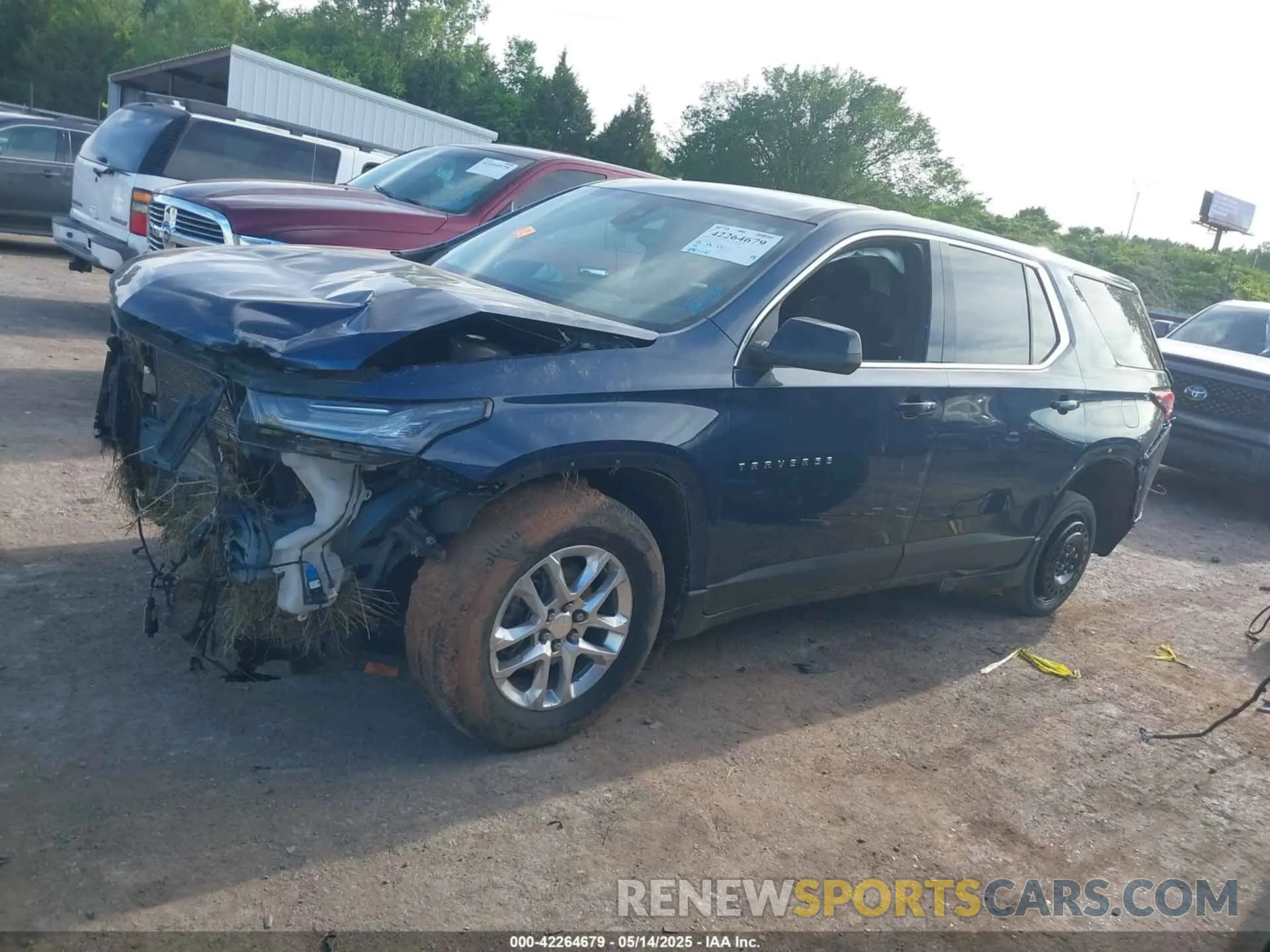 13 fotografías del automóvil dañado 1GNERFKW7NJ134688 CHEVROLET TRAVERSE 2022