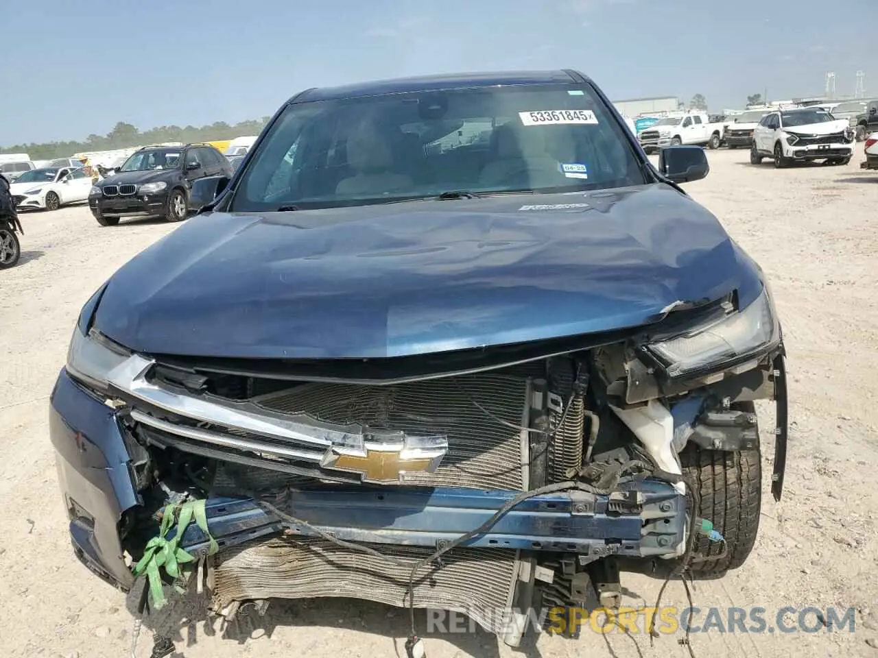 5 fotografías del automóvil dañado 1GNERFKW7NJ169151 CHEVROLET TRAVERSE 2022