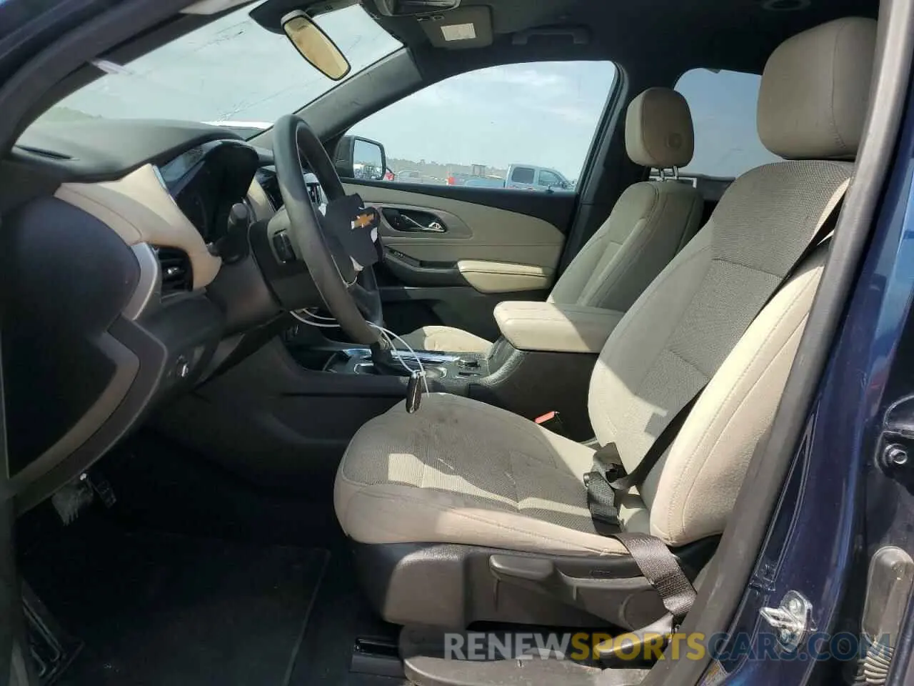 7 fotografías del automóvil dañado 1GNERFKW7NJ169151 CHEVROLET TRAVERSE 2022