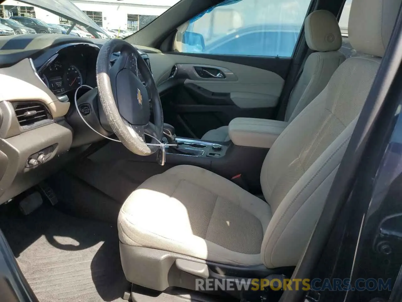 7 fotografías del automóvil dañado 1GNERFKWXNJ123474 CHEVROLET TRAVERSE 2022