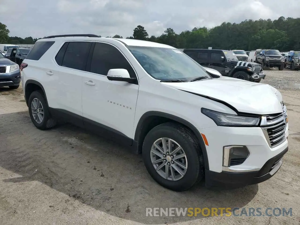 4 fotografías del automóvil dañado 1GNERGKW1NJ188428 CHEVROLET TRAVERSE 2022