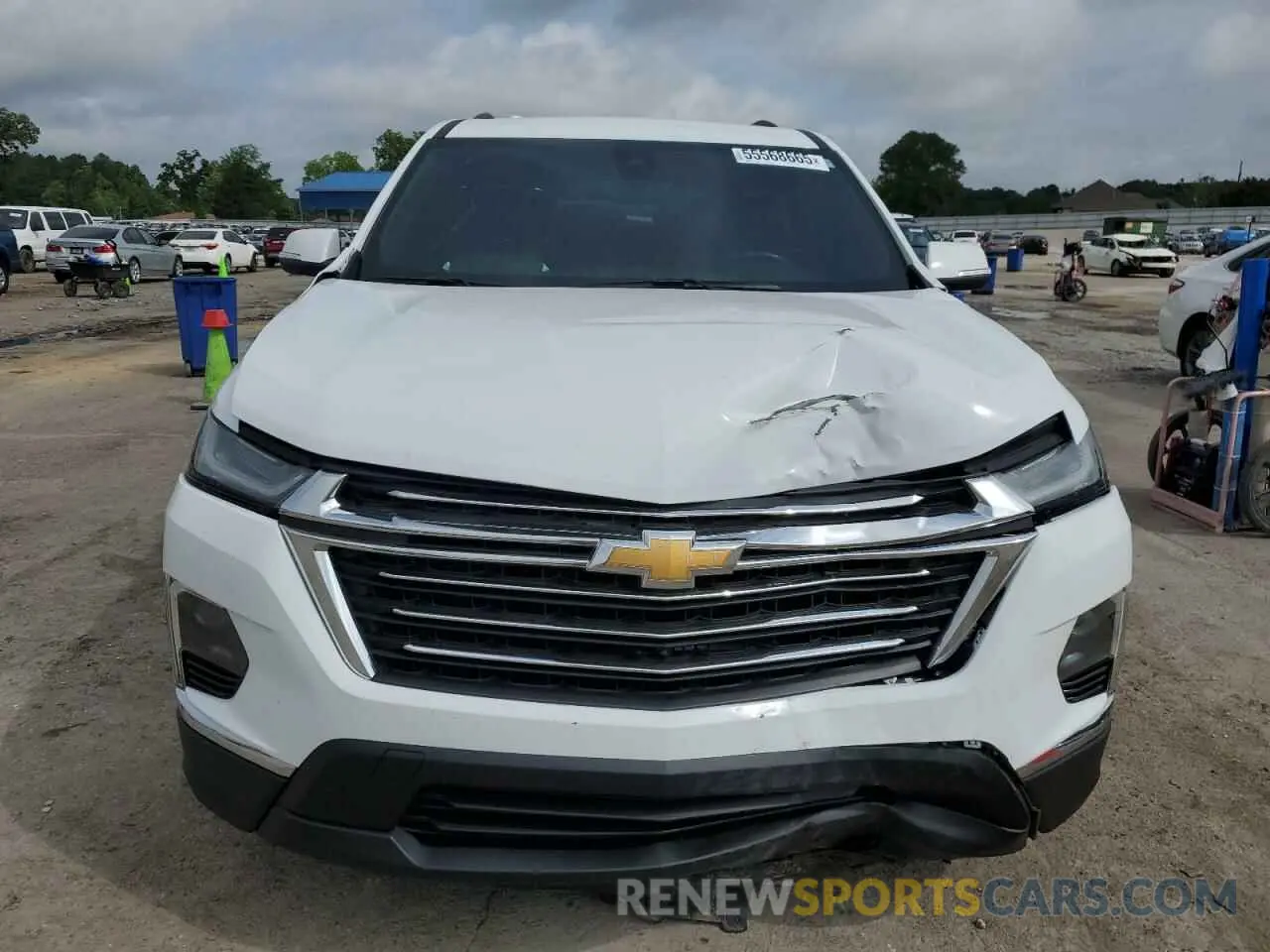 5 fotografías del automóvil dañado 1GNERGKW1NJ188428 CHEVROLET TRAVERSE 2022