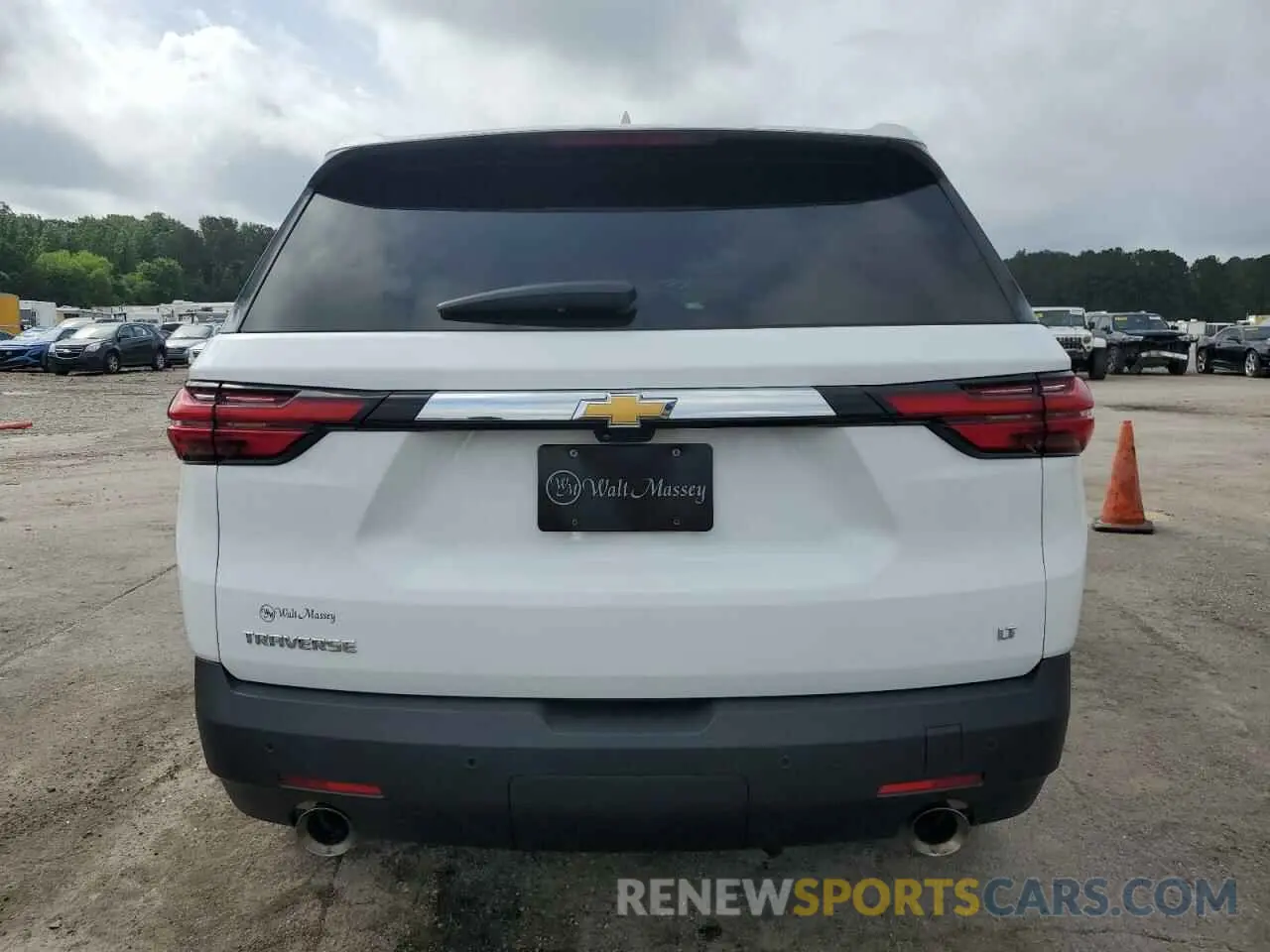6 fotografías del automóvil dañado 1GNERGKW1NJ188428 CHEVROLET TRAVERSE 2022