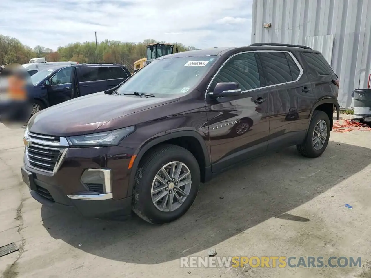 1 fotografías del automóvil dañado 1GNERGKW2NJ189877 CHEVROLET TRAVERSE 2022