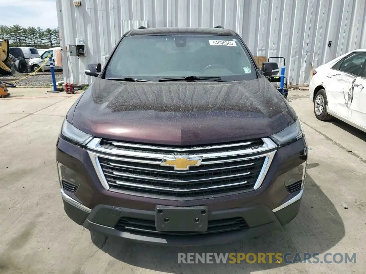 5 fotografías del automóvil dañado 1GNERGKW2NJ189877 CHEVROLET TRAVERSE 2022