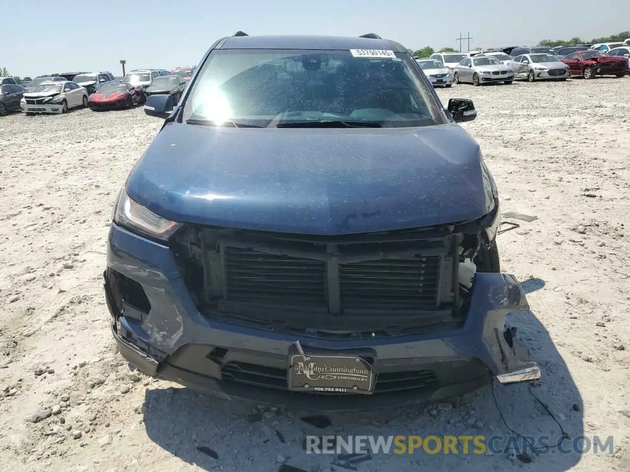 5 fotografías del automóvil dañado 1GNERGKW4NJ127865 CHEVROLET TRAVERSE 2022
