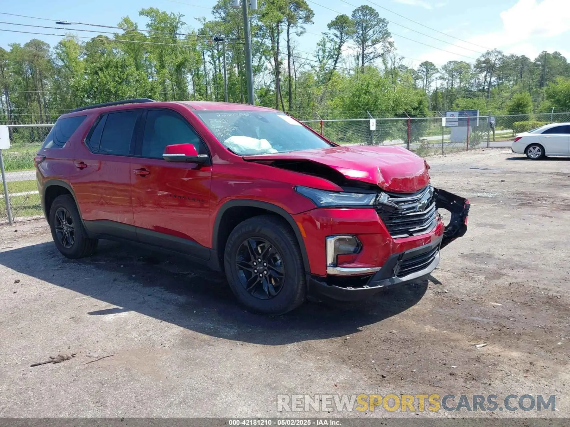 1 fotografías del automóvil dañado 1GNERGKW7NJ154137 CHEVROLET TRAVERSE 2022