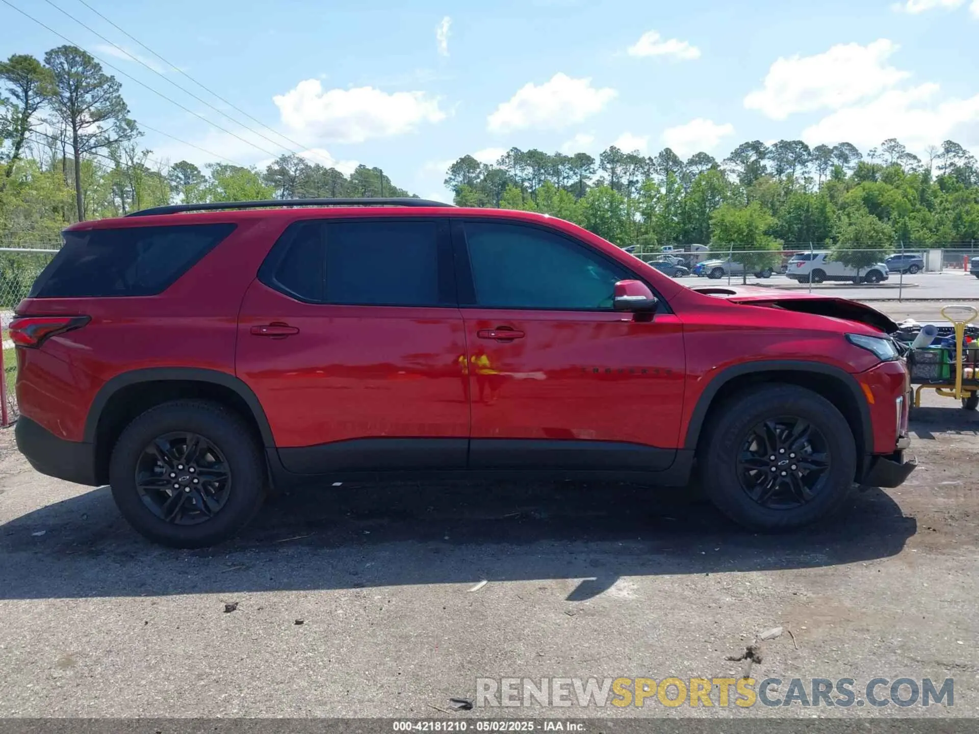13 fotografías del automóvil dañado 1GNERGKW7NJ154137 CHEVROLET TRAVERSE 2022