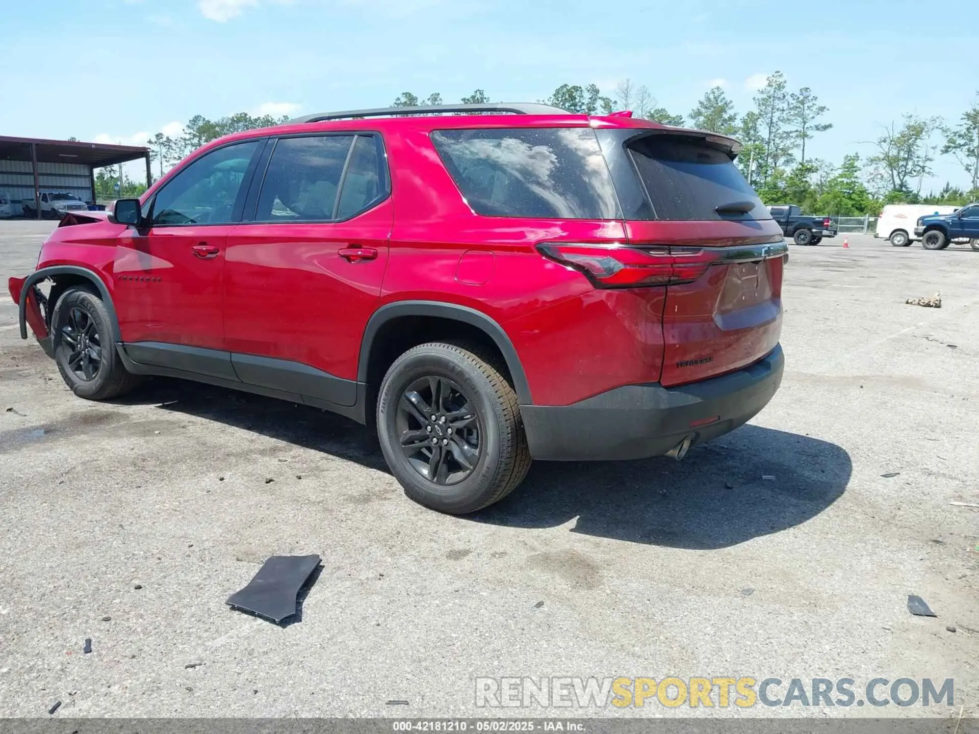3 fotografías del automóvil dañado 1GNERGKW7NJ154137 CHEVROLET TRAVERSE 2022