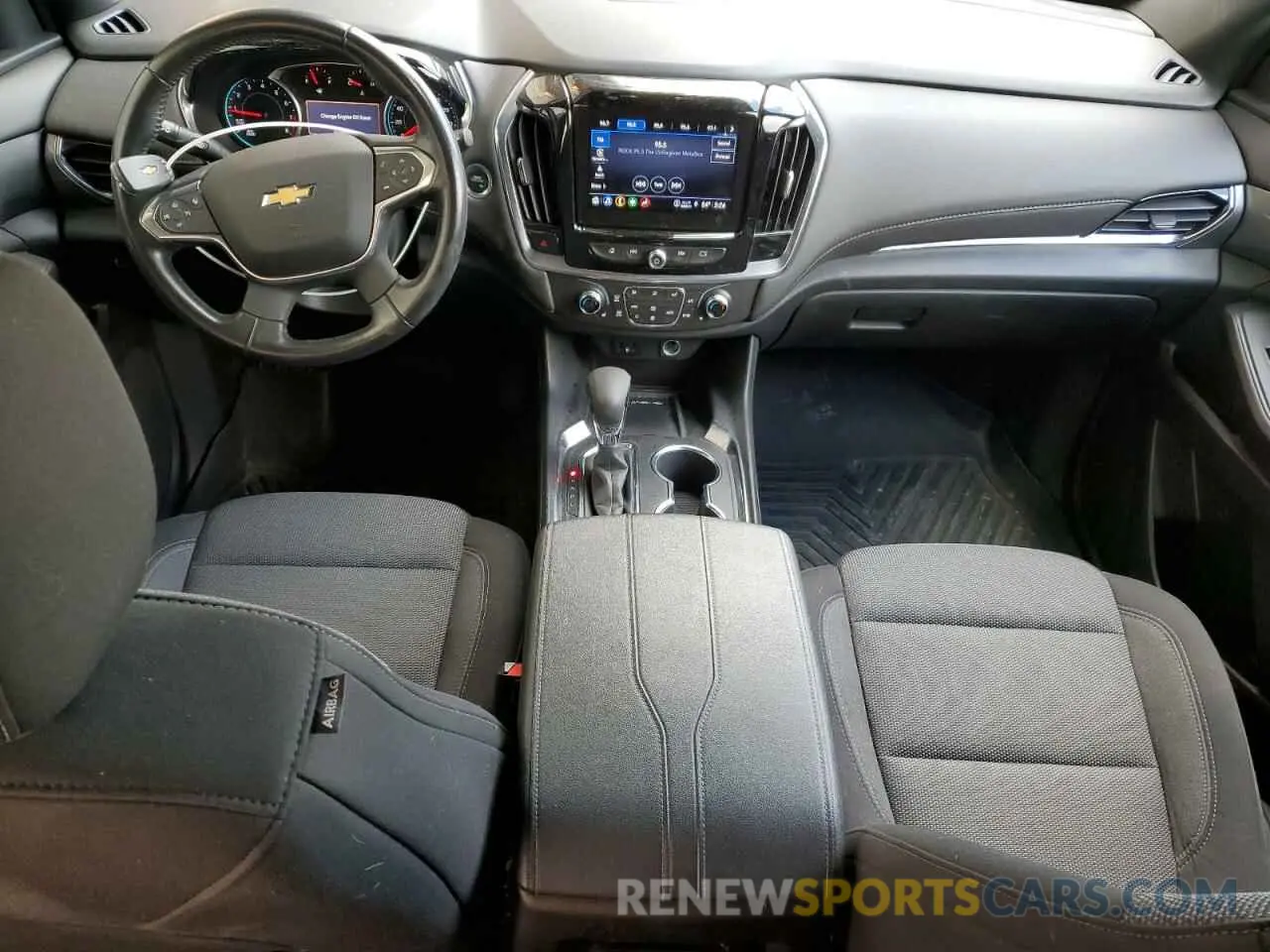 8 fotografías del automóvil dañado 1GNERGKW8NJ107019 CHEVROLET TRAVERSE 2022