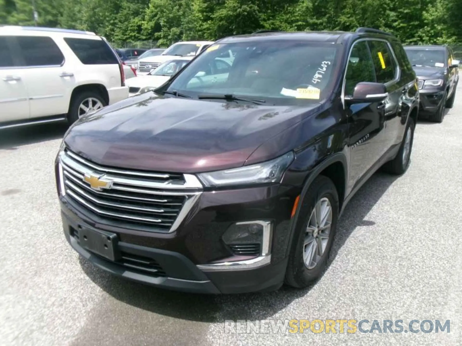 3 fotografías del automóvil dañado 1GNERGKW8NJ156012 CHEVROLET TRAVERSE 2022
