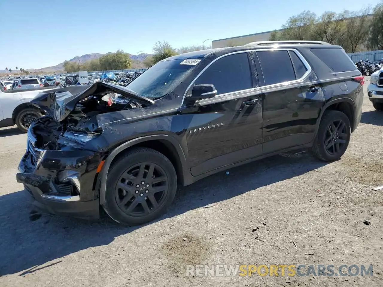 1 fotografías del automóvil dañado 1GNERGKWXNJ103764 CHEVROLET TRAVERSE 2022