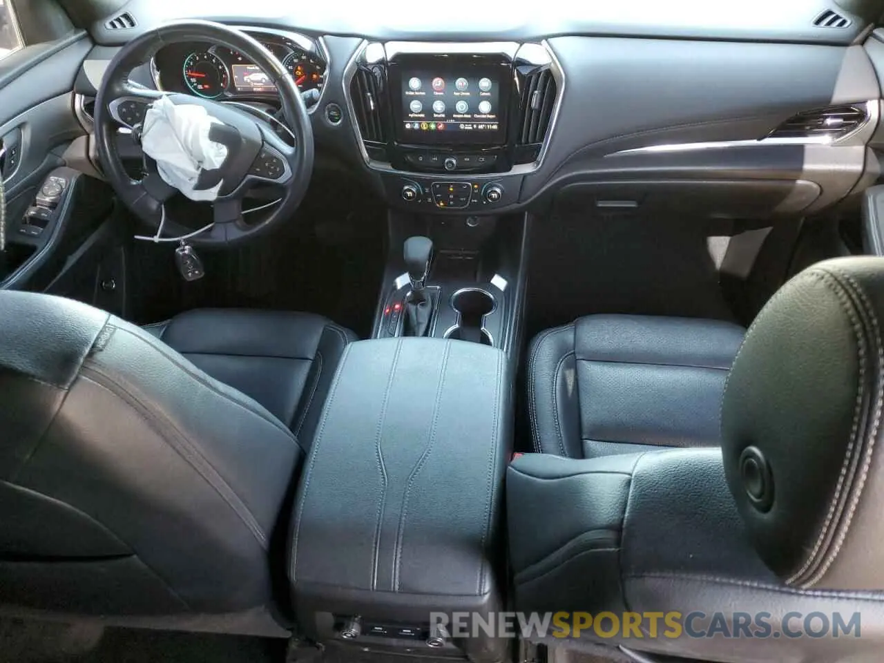 8 fotografías del automóvil dañado 1GNERGKWXNJ103764 CHEVROLET TRAVERSE 2022