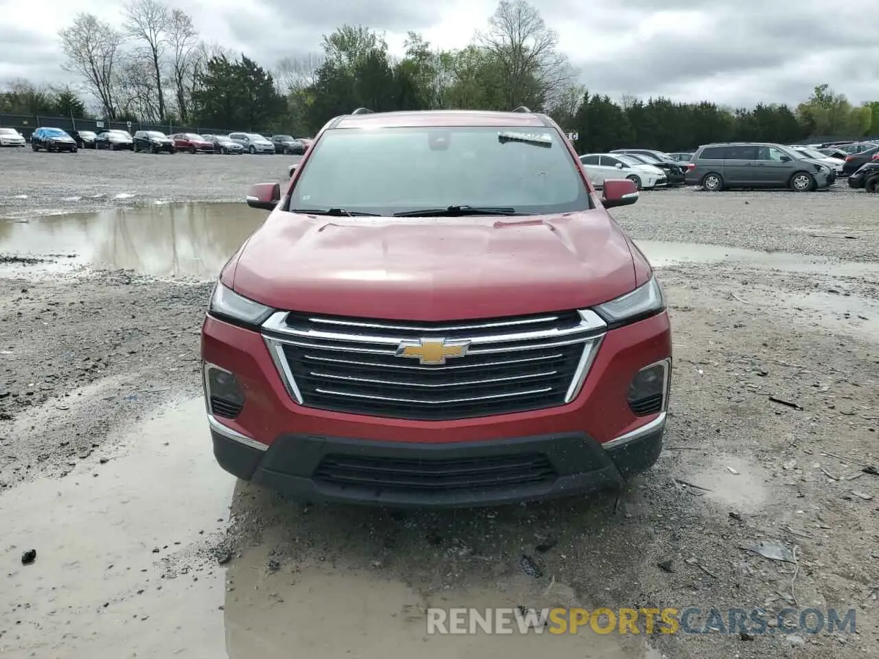 5 fotografías del automóvil dañado 1GNERGKWXNJ105353 CHEVROLET TRAVERSE 2022